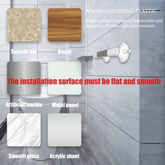 Shower Handles for Elderly Suction, Grab Bars for Bathtubs and Showers - Image 7