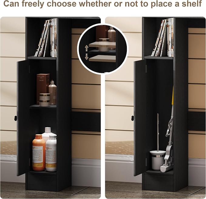 ChooChoo Over The Toilet Storage Cabinet, Farmhouse Bathroom Shelf Over Toilet - Image 7