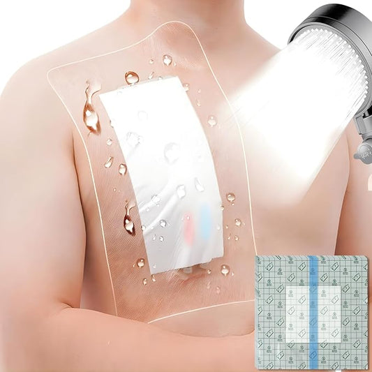 12"x12" Waterproof Shower Cover Incision Bandages by Unknown