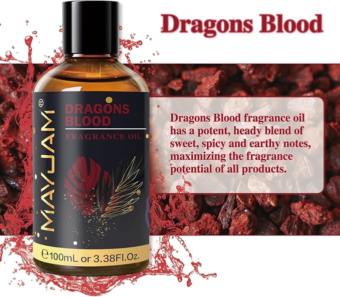MAYJAM 100ML/3.38FL.OZ Dragons Blood Fragrance Oils - Image 4