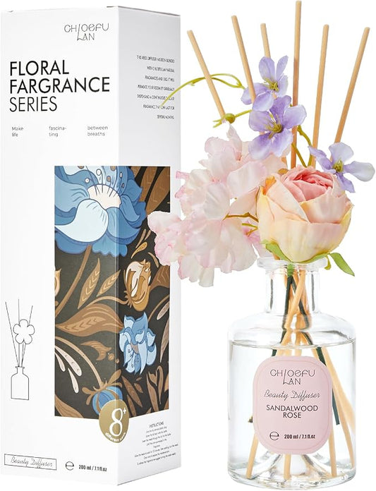 Chloefu Lan Premium Reéd Diffuser Set by ChloefuLANScentedCandles