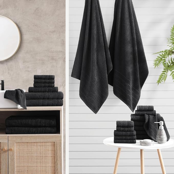 Casa Platino 100% Cotton Bathroom Towels Set - Image 2