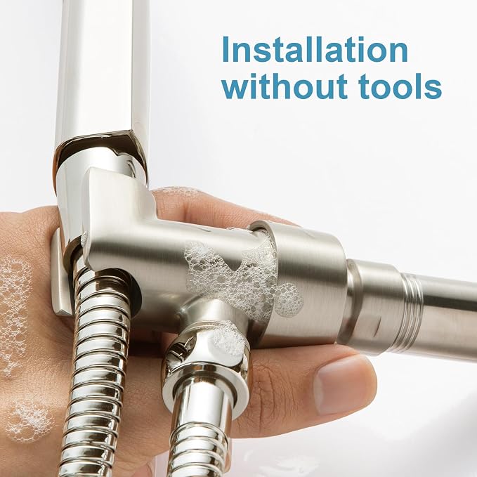 OFFO Shower Head Holder All Metal - Image 5