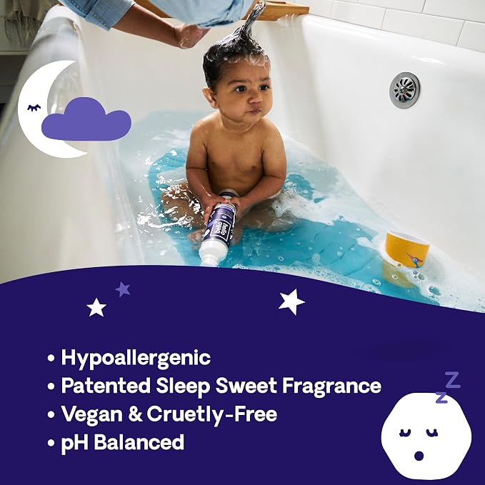 Hello Bello Bubble Bath, Sleep Sweet, 10 fl oz | Nighttime Formula | - Image 4