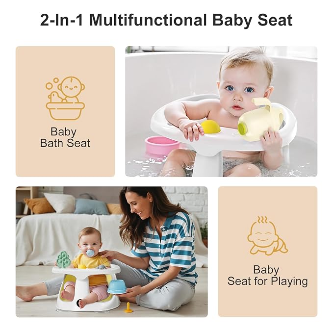 Baby Bath Seat for Babies 6 Months & Up - Image 5