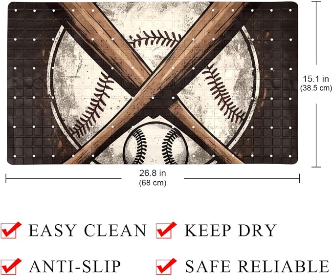 Bath Tub and Shower Mats, Non Slip Bathmat - Image 4