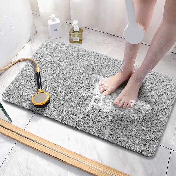 Asvin Soft Textured Bath, Tub Mat, 47x16 Inch, Phthalate Free, Non Slip Comfort by Asvin