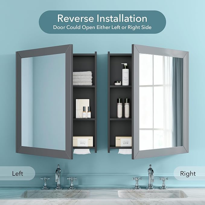 Bathroom Mirror Cabinet - Image 7