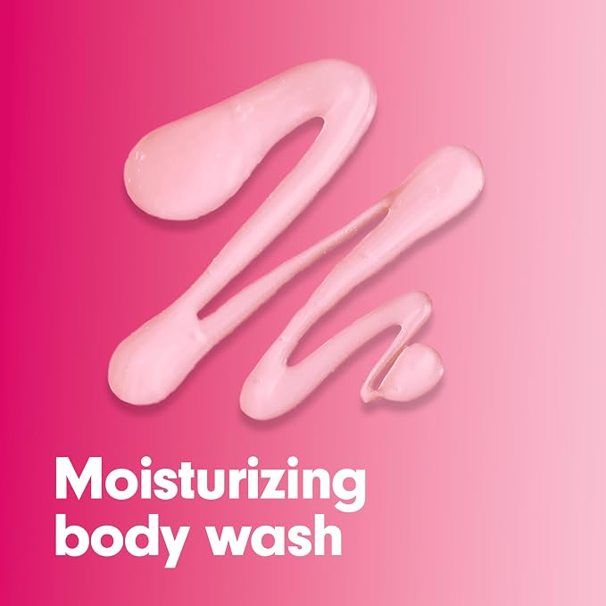 Softsoap Moisturizing Body Wash and Shave Gel, Creamy Strawberry Scent - Image 5