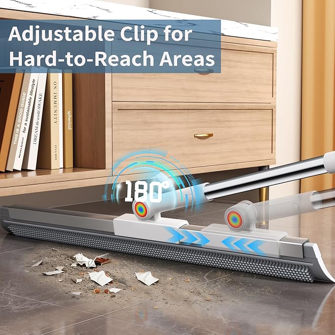 Squeegee Broom for Floor, Rubber Silicone Magic Broom - Image 6