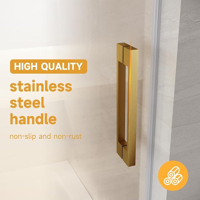 Frameless Sliding Shower Door - Image 6