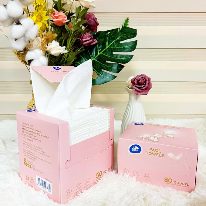 Vinda Face Towels, Disposable, XL facial towels - Image 9