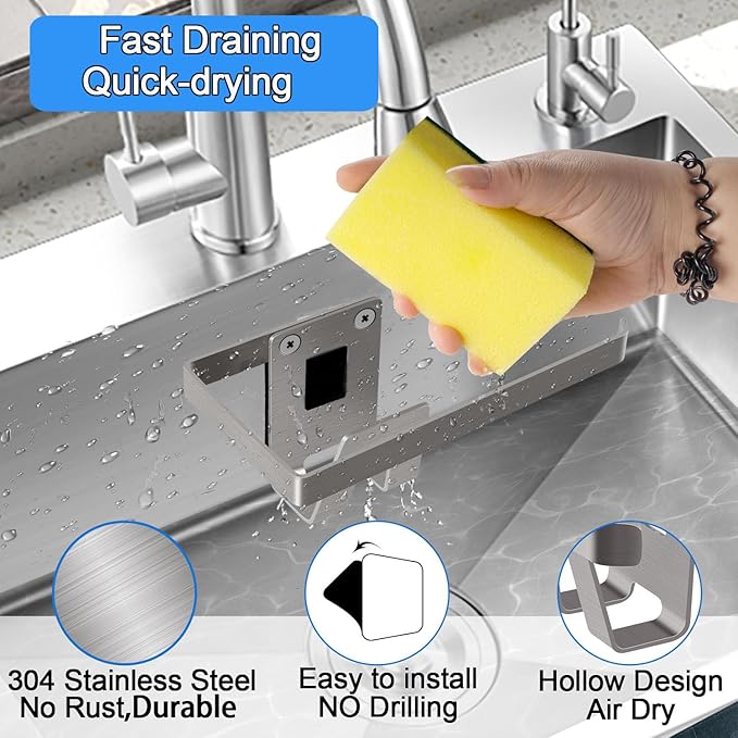 GAViA Kitchen Sink Sponge Holder - Image 2