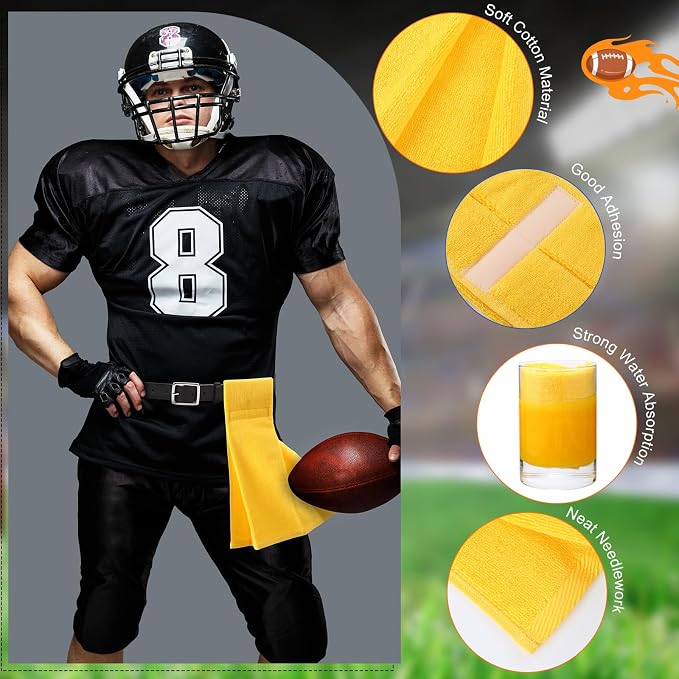 Shimeyao 2 Pcs Cotton Sports Football Towel - Image 3