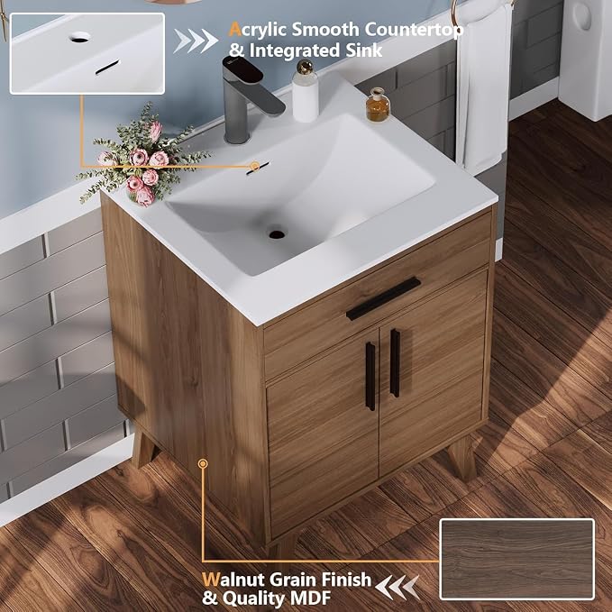 AMERLIFE 24.5" Bathroom Vanity - Image 3