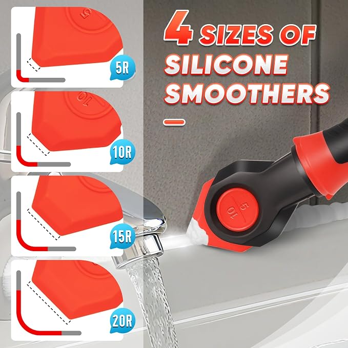 DIYSELF Caulking Tool, 4 in 1 Caulk Remover Tool - Image 4