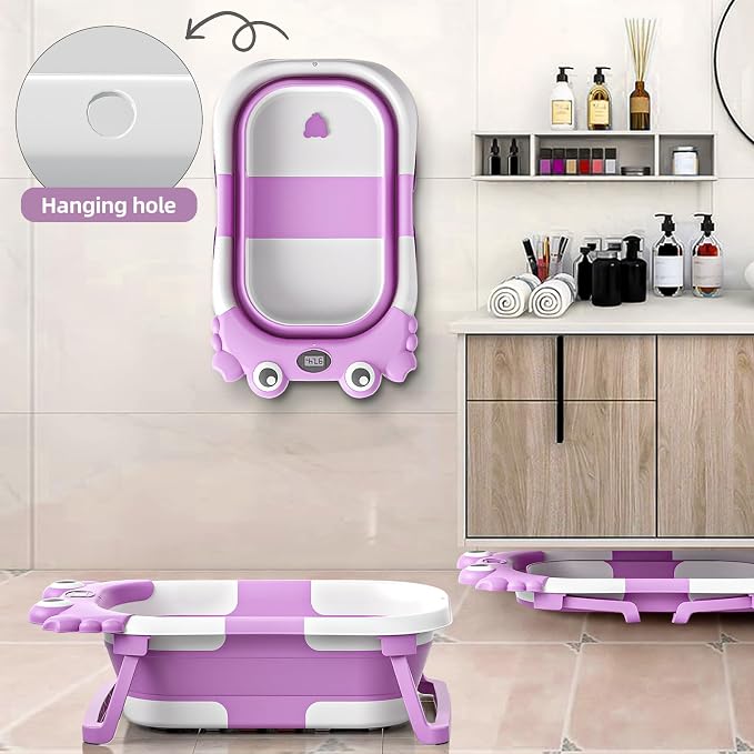 Collapsible Baby Bathtub for Infants to Toddler - Image 4