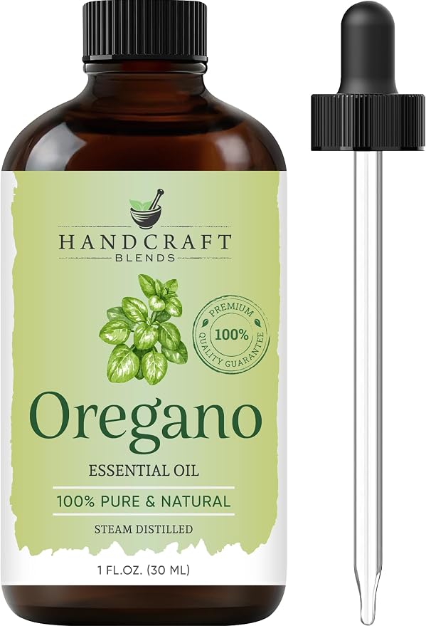 Handcraft Blends Oregano Oil – 1 Fl Oz – 100% Pure and Natural – Premium Grade by HandcraftBlends