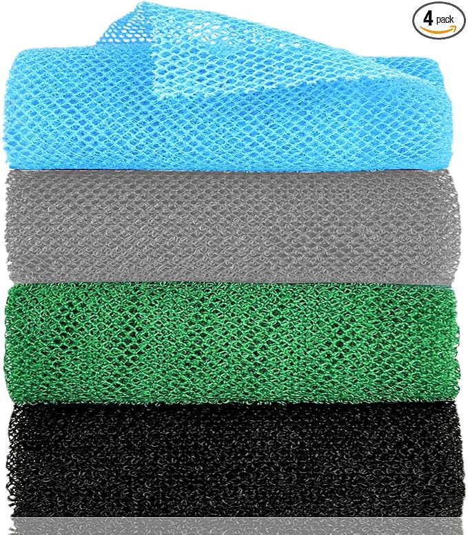 African Exfoliating Net, African Net Sponge, Nylon African Bathing Sponge Net by SPMKTBOZAI