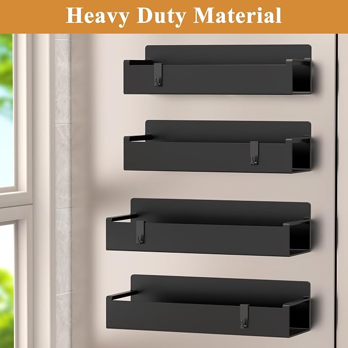 4 Pack Magnetic Spice Rack Organizer - Image 4
