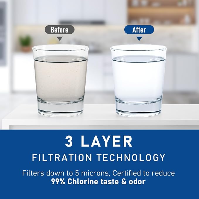 EDRARXD1 Water Filter Replacement, Compatible - Image 6
