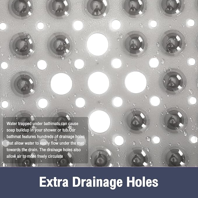 Square Shower Bathtub Mat Non Slip - Image 4