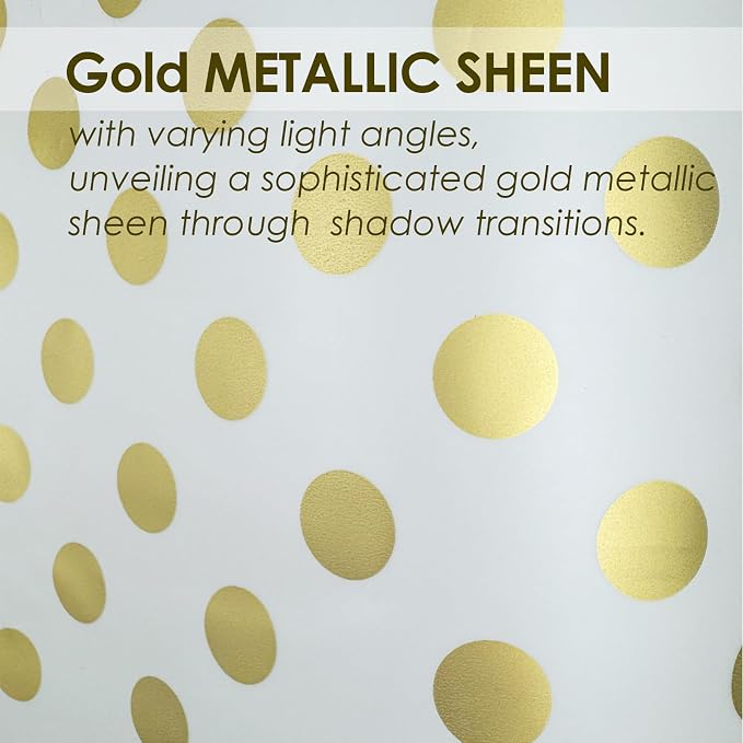 Plastic Shower Curtain Liner, Waterproof Printed PEVA Shower Curtain - Image 3