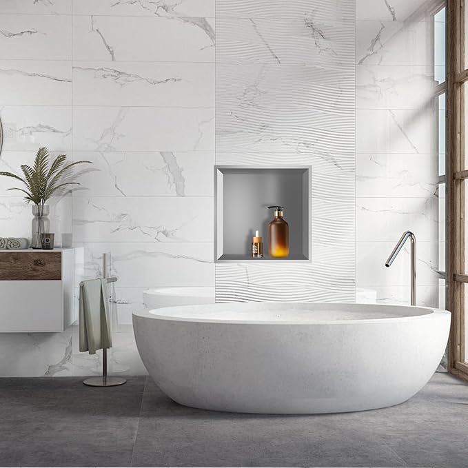 12" X 12" Shower Niche Insert Tile Ready, Niche - Image 4