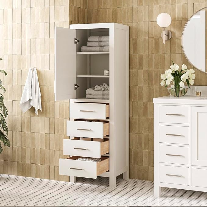 ARIEL Cambridge Bathroom Storage Cabinet - Image 2
