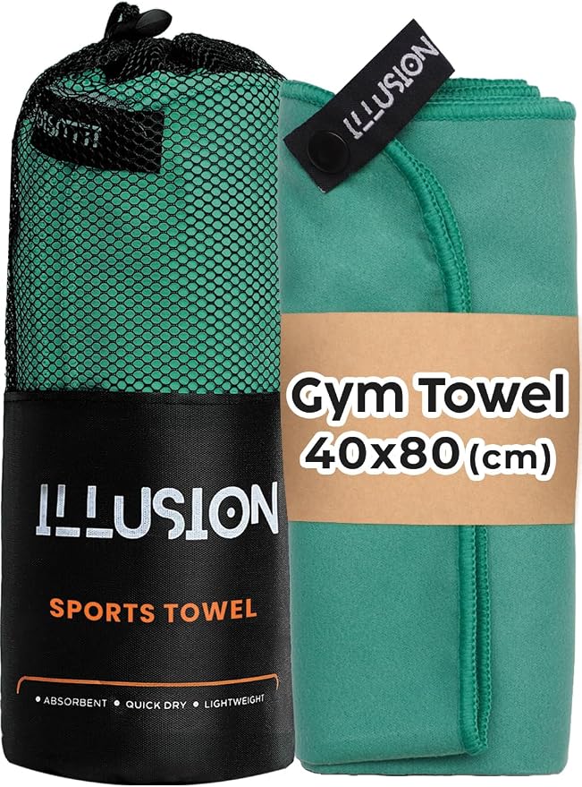 illusion Small Microfiber Gym Towels by Unknown