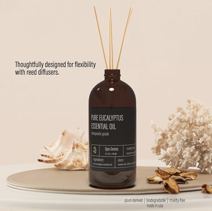 Pure Eucalyptus Oil Shower Mist and Steam Room Spray - Image 6
