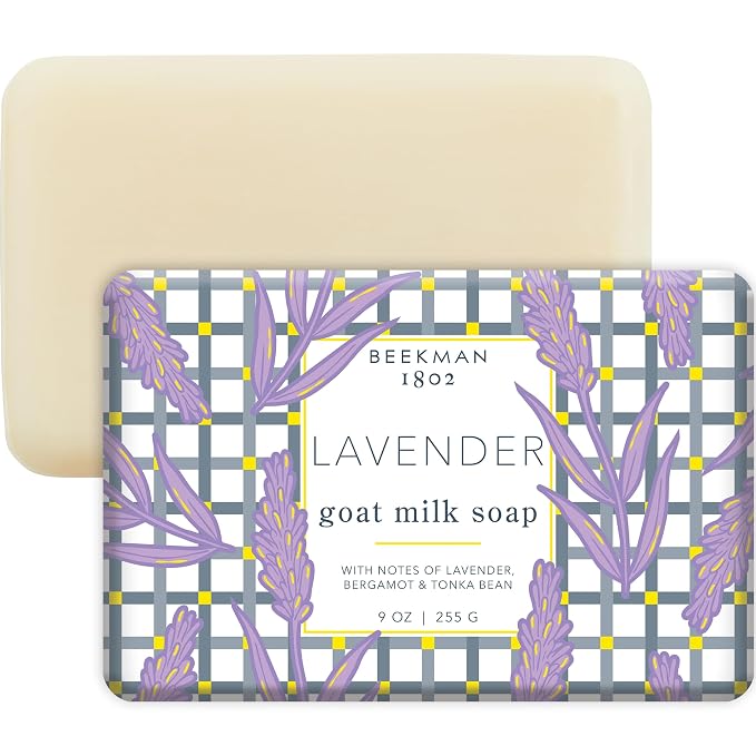 Beekman 1802 Goat Milk Body Soap Bar, Lavender by Beekman1802