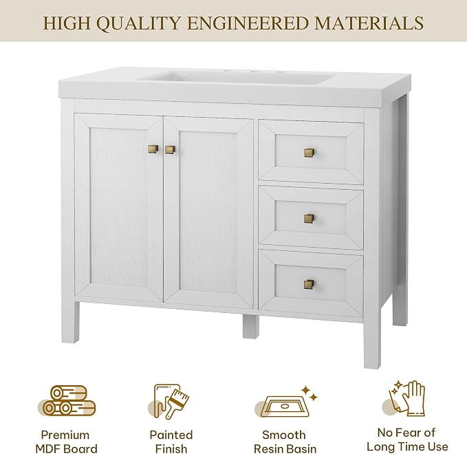 YITAHOME 42" Bathroom Vanity - Image 5
