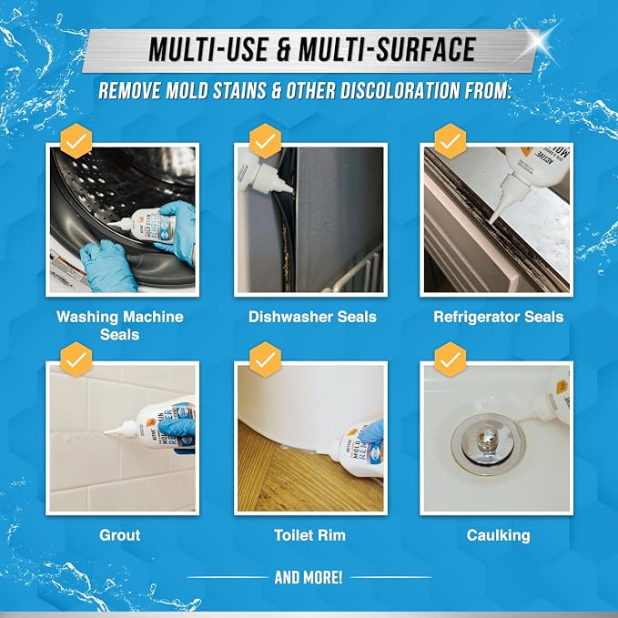 ACTIVE Mold Stain Remover Gel Cleaner Heavy Duty Stain Cleaner - Image 2