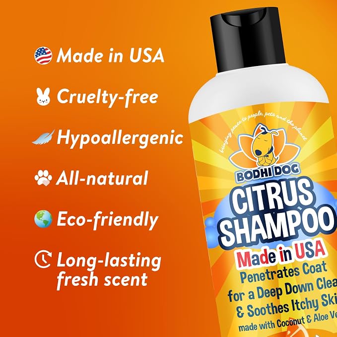 Bodhi Dog Refreshing Orange Citrus Shampoo - Image 3