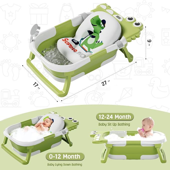 MoreFeel Collapsible Baby Bathtub - Image 7