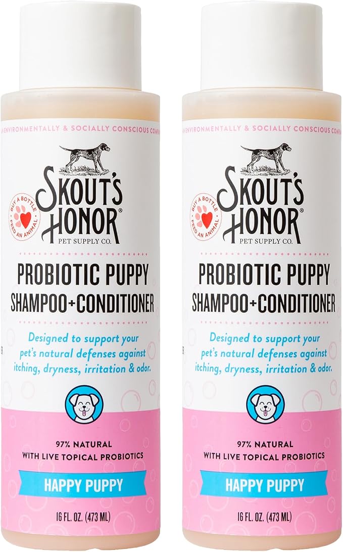 Skout's Honor Probiotic Dog Shampoo & Conditioner by SKOUTSHONOR