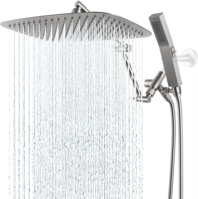 G-Promise All Metal 14 Inches Rainfall Shower Head by G-Promise