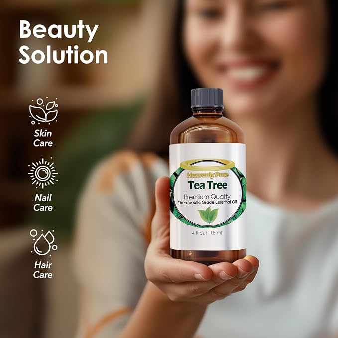 Tea Tree Essential Oil 4 oz Bottle - Image 3