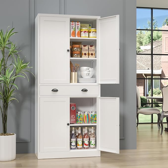 71” Food Pantry Storage Cabinet - Image 6