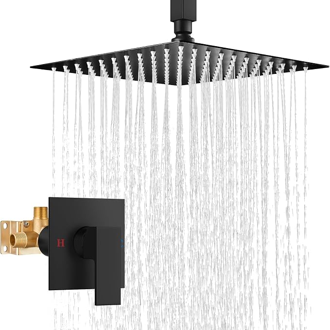 Airuida Shower Faucet Set and Handle Set Single Function Shower Trim Kit by Airuida