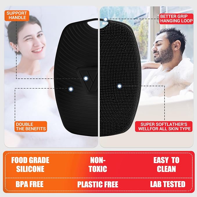 Silicone Body Scrubber - Image 7