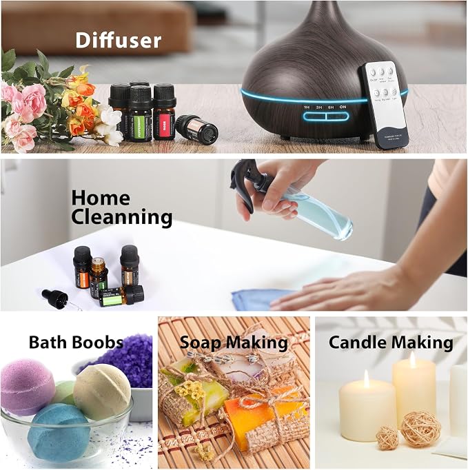 SACATR 60 Bottles Premium Essential Oils Set - Image 3
