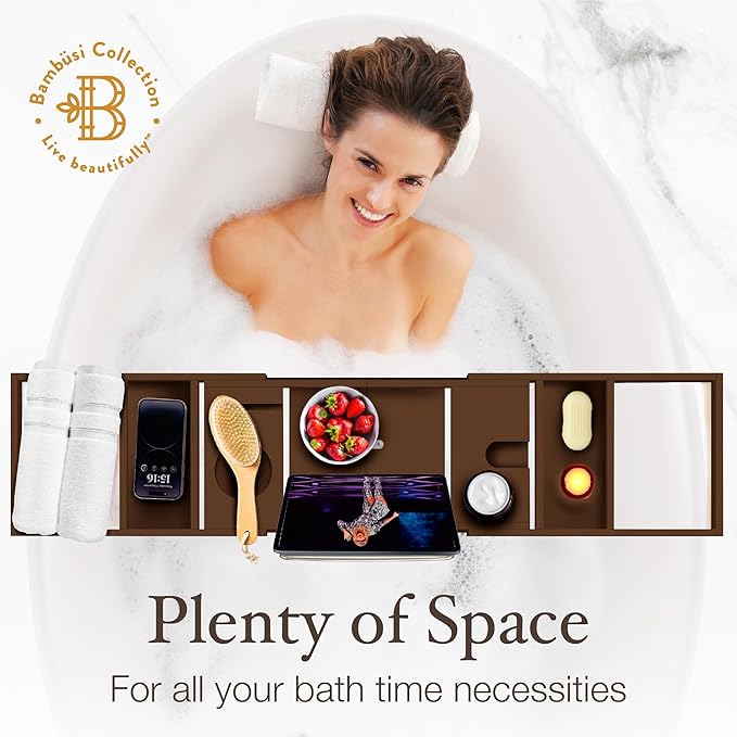 Wooden Bathtub Tray - Image 6