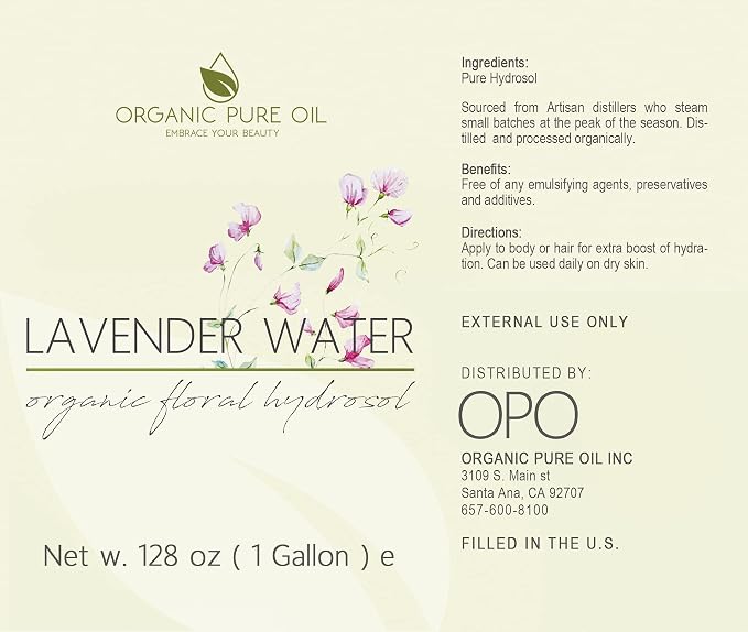 OPO Lavender Water Hydrosol - Image 2