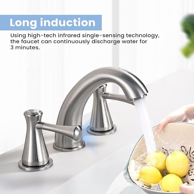 Touchless Bathroom Faucet for 3 Holes - Image 6