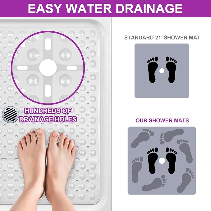 Reetual XL Shower Mat Non Slip - Image 3
