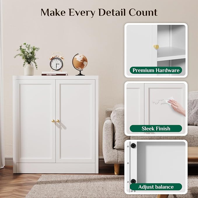 Storage Cabinet, Metal Bathroom Floor Organizers and Storage Cabinets, - Image 7