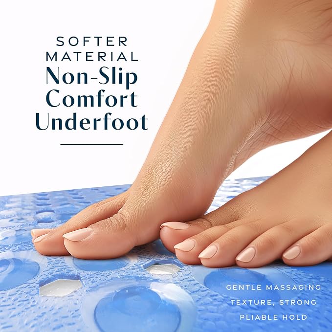 SlipX Solutions Power Grip Bathtub Safety Mat | Precision Grip Technology - Image 4