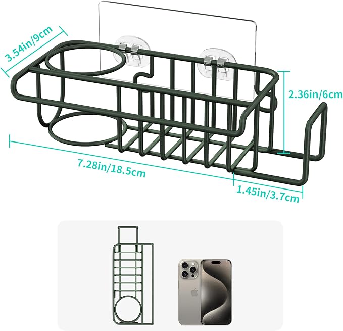 HapiRm Sink Caddy Sponge Holder - Image 5